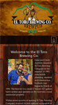 Mobile Screenshot of eltorobrewing.com